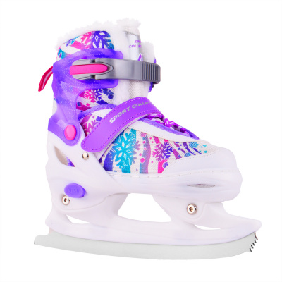 Раздвижные коньки (с мехом) Sport Collection CK-SK1105 violet