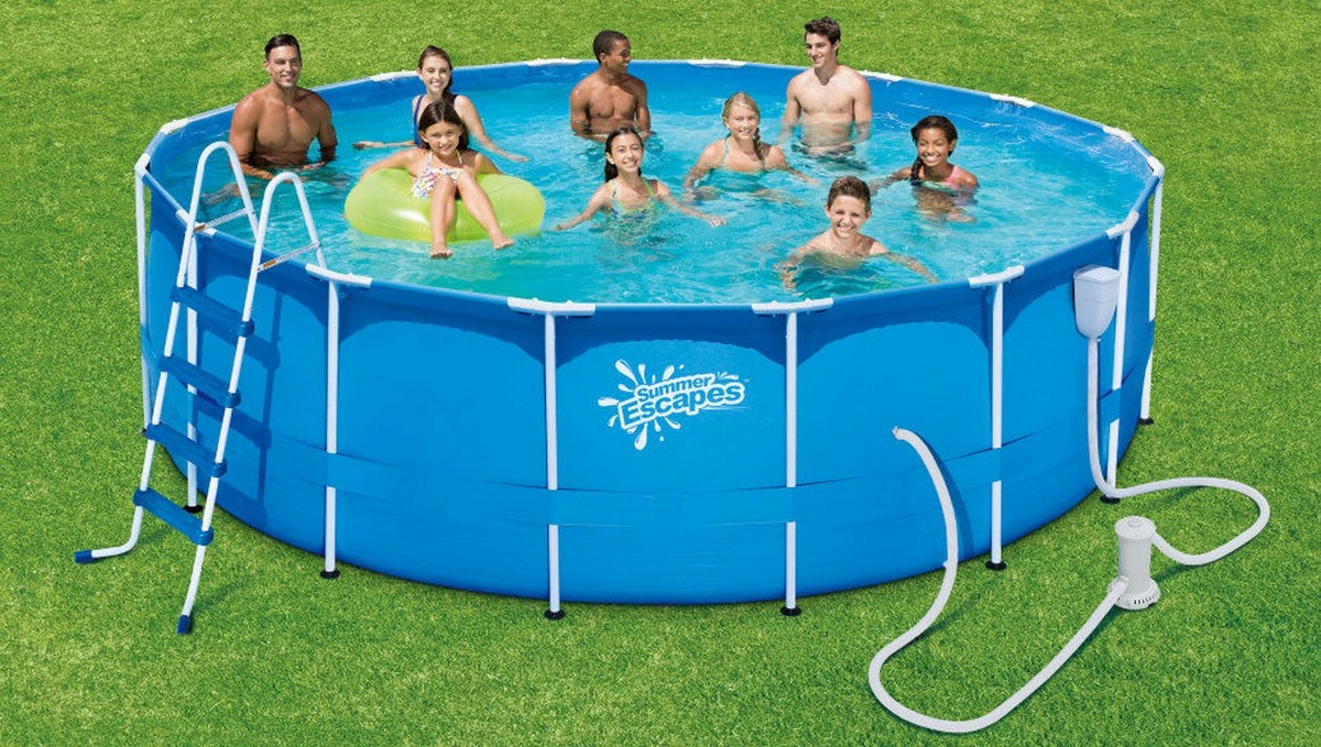 Каркасный бассейн Polygroup SummerEscapes 488х132 см P20-1652-B