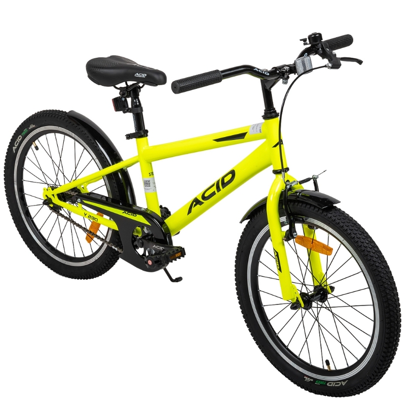 Велосипед 20" Acid Y 230 2026 Neon 056304 Yellow\Black
