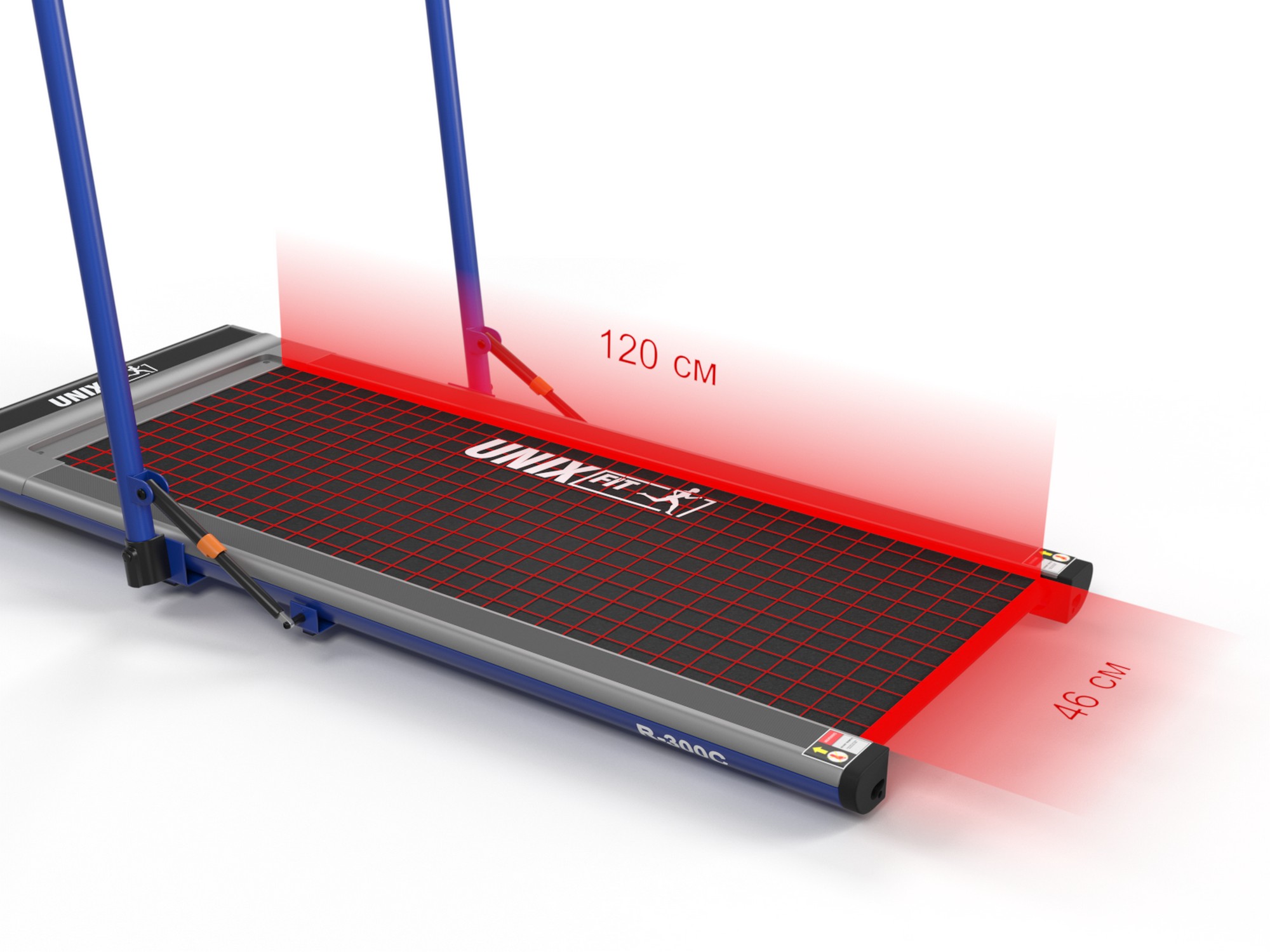 Беговая дорожка UnixFit R-300C TDR300CB Blue
