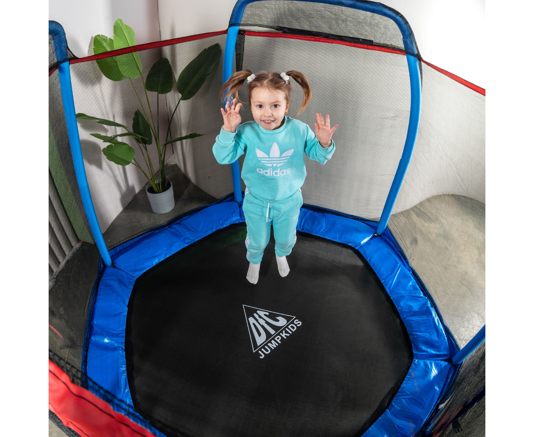 Батут DFC Jump kids 7ft (210см) 7FT-JD-B синий