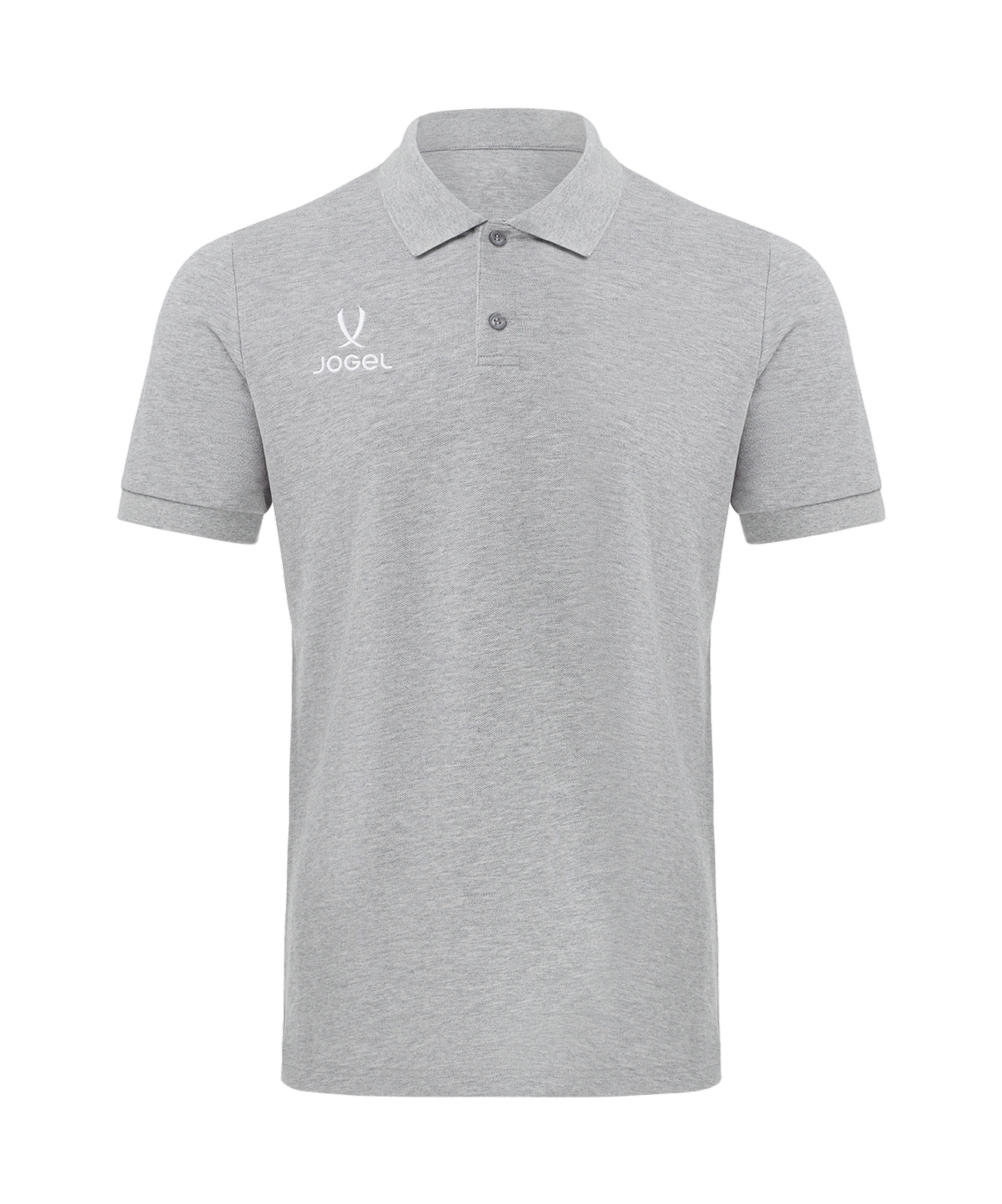 Поло Jogel ESSENTIAL Cotton Polo, серый меланж