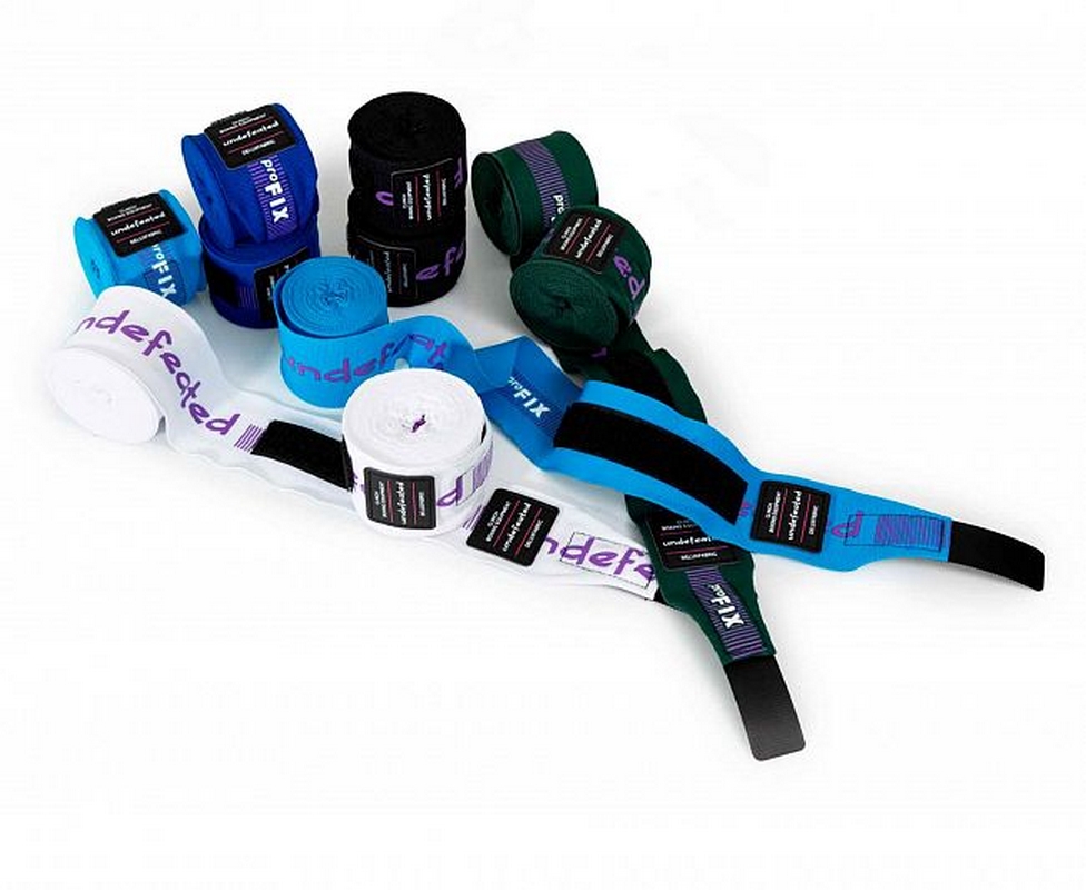 Бинты боксерские, длина 4,5 м Clinch Boxing Hand Wrap Undefeated C240 белый