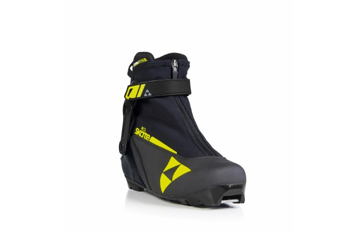 Лыжные ботинки Fischer NNN RC3 Skate (S15621) (черный/желтый)