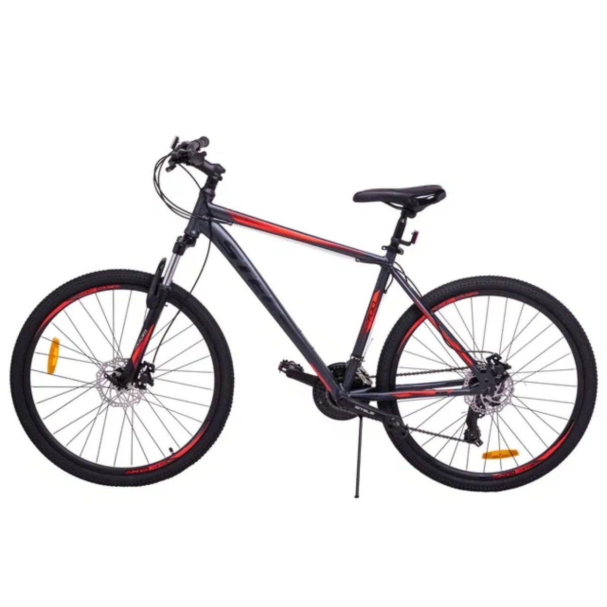 Велосипед 27.5" Stels Navigator 700 MD Z010 (рама 19) X0000001151 Серый\красный 2025 (М)