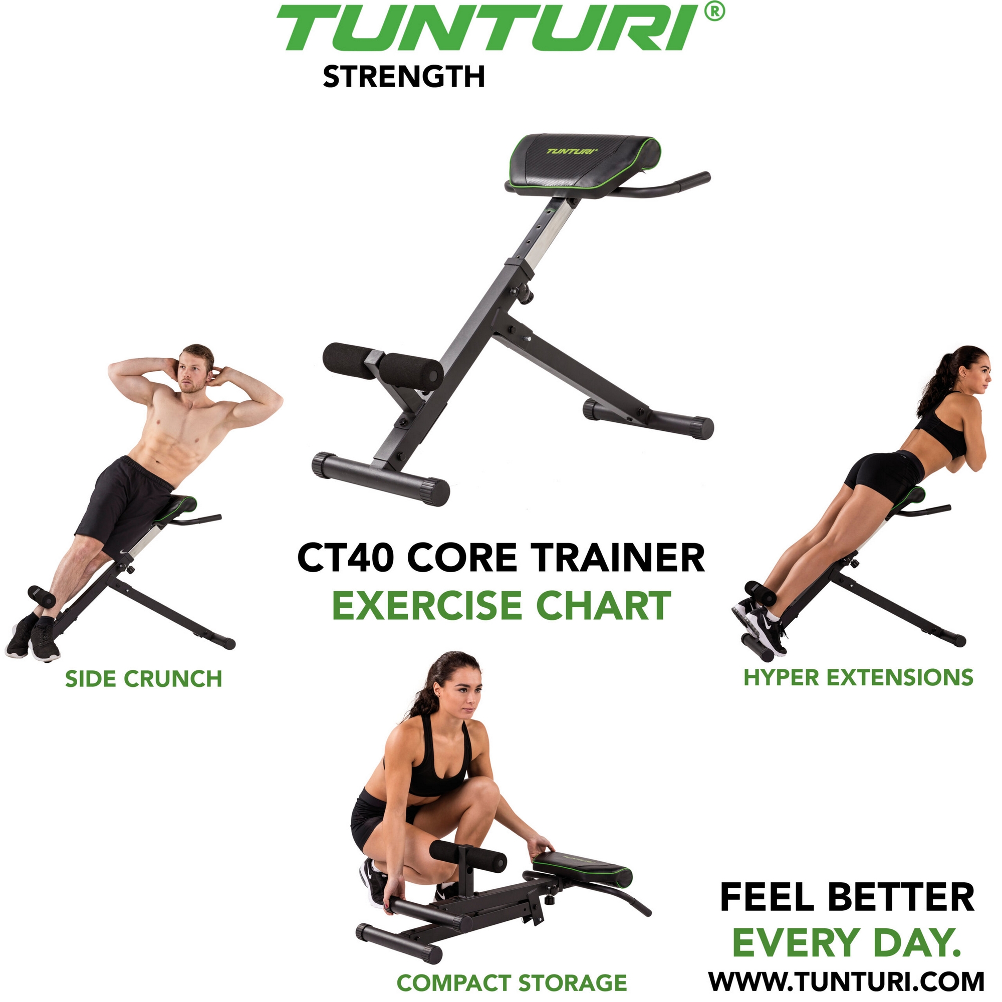 Гиперэкстензия Tunturi 17TSCT4000 CT40
