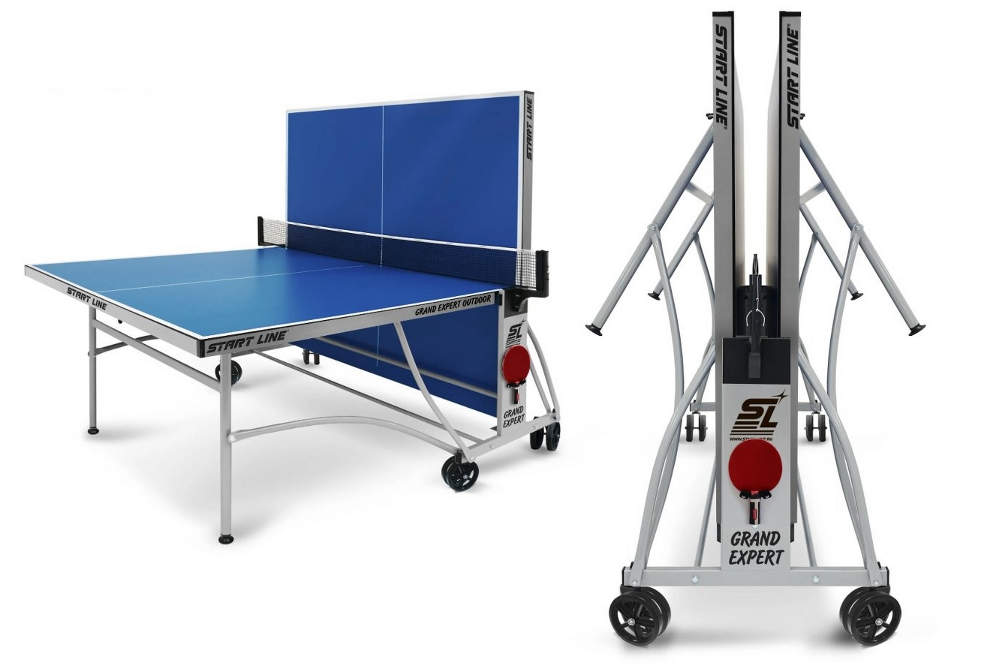 Теннисный стол Start Line Grand Expert Outdoor 4 6044-7 Синий