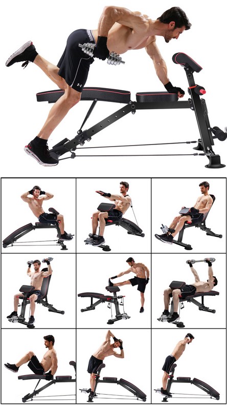 Многофункциональная скамья VictoryFit VF-T21 | Premium Fitness