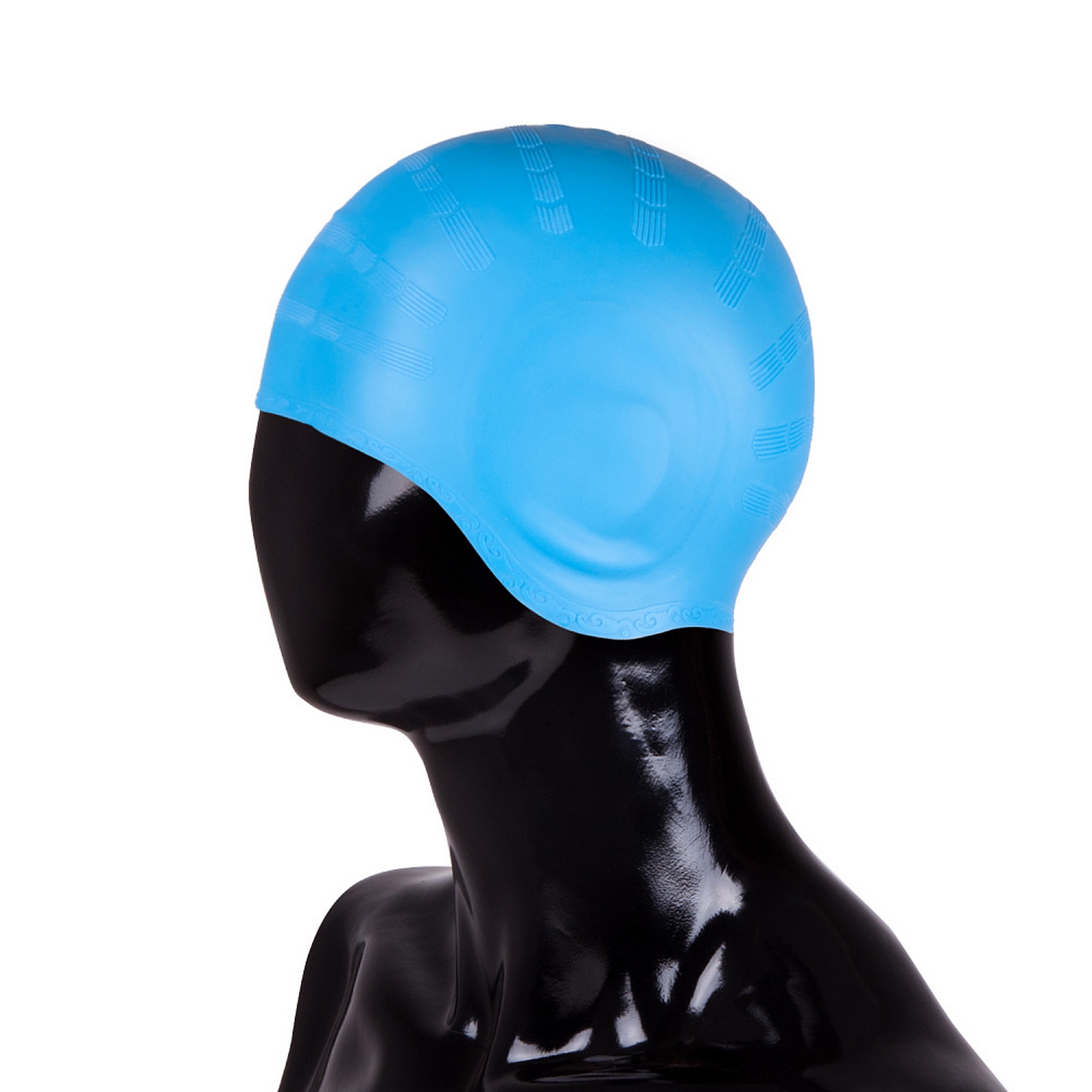 Шапочка для плавания с ушами Alpha Caprice SCU Lt.Blue