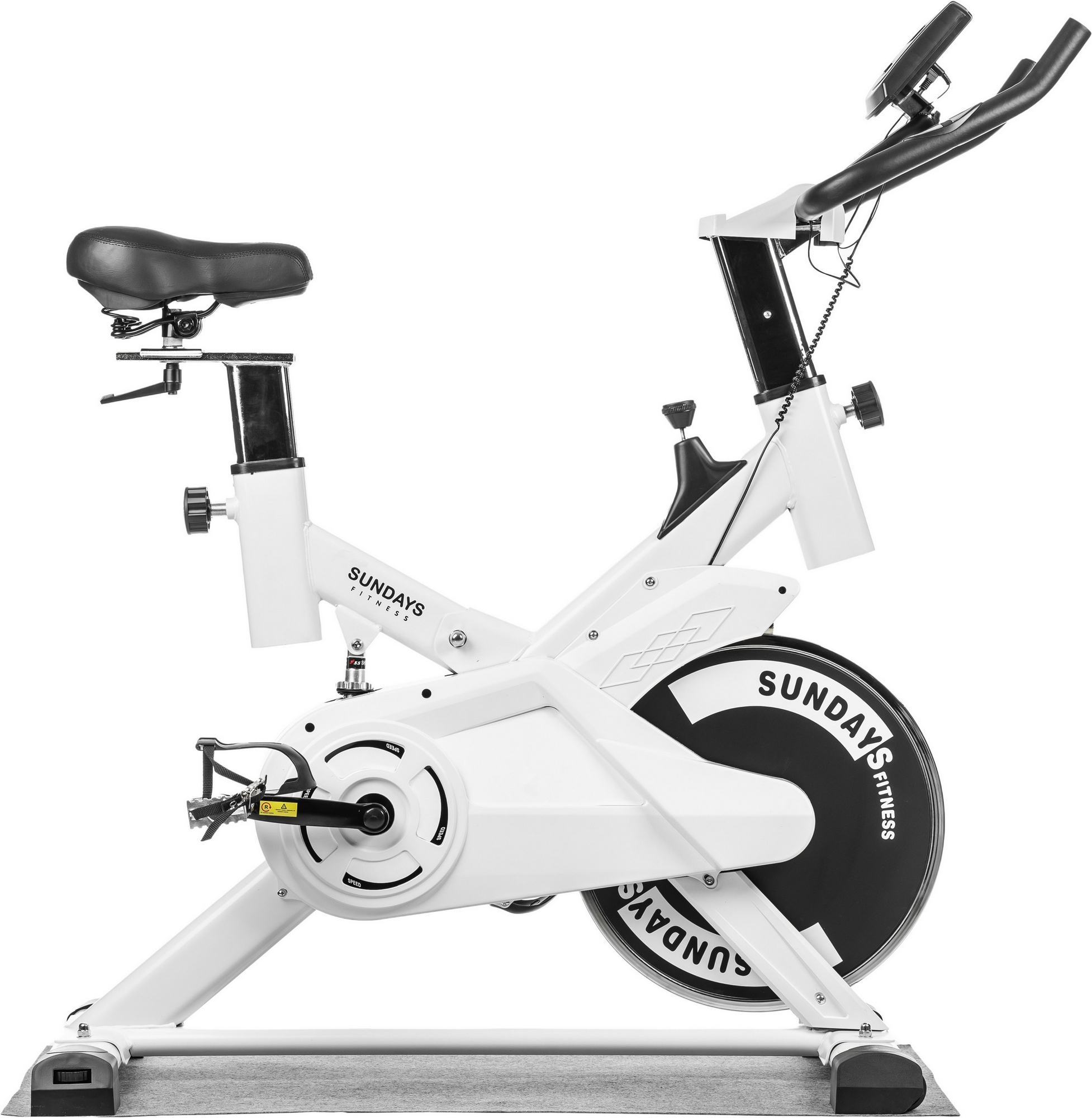 Велотренажер ES-7702 Sundays Fitness 9164878 белый