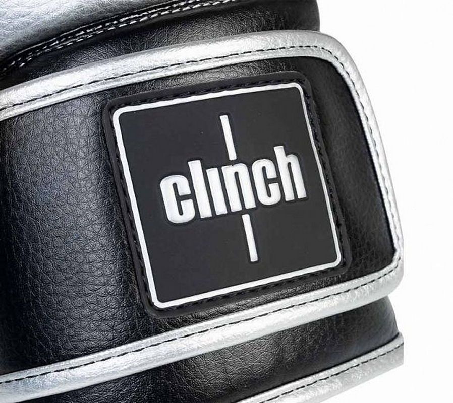 Перчатки боксерские Clinch Punch 2.0 C141 серебристо-черный