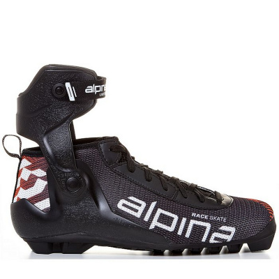 Лыжероллерные ботинки Alpina Race Skate SM 5352-1 черный\красный