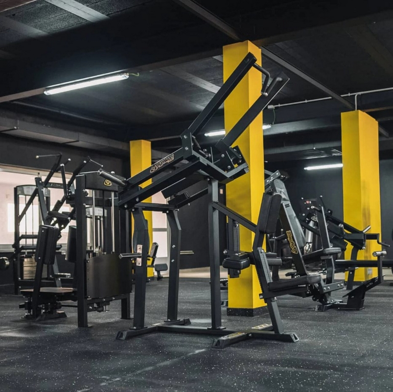 Верхняя тяга Gymleco 011 на свободных весах | Premium Fitness