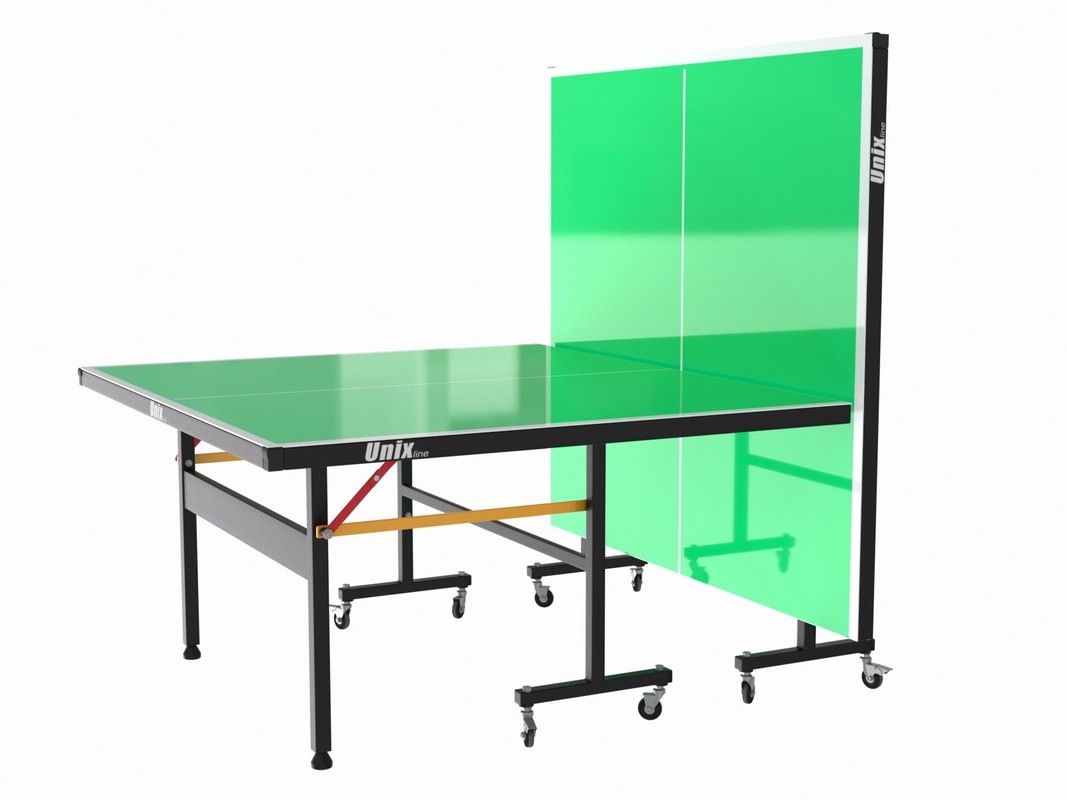 Всепогодный теннисный стол Unix line Outdoor 6mm TTS6OUTGR green