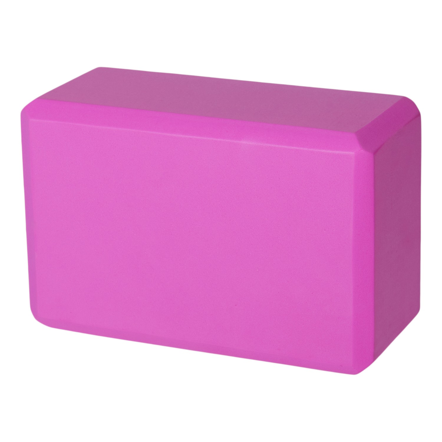 Блок для йоги Inex EVA Yoga Block YGBK-PK 10х15х23 см, розовый