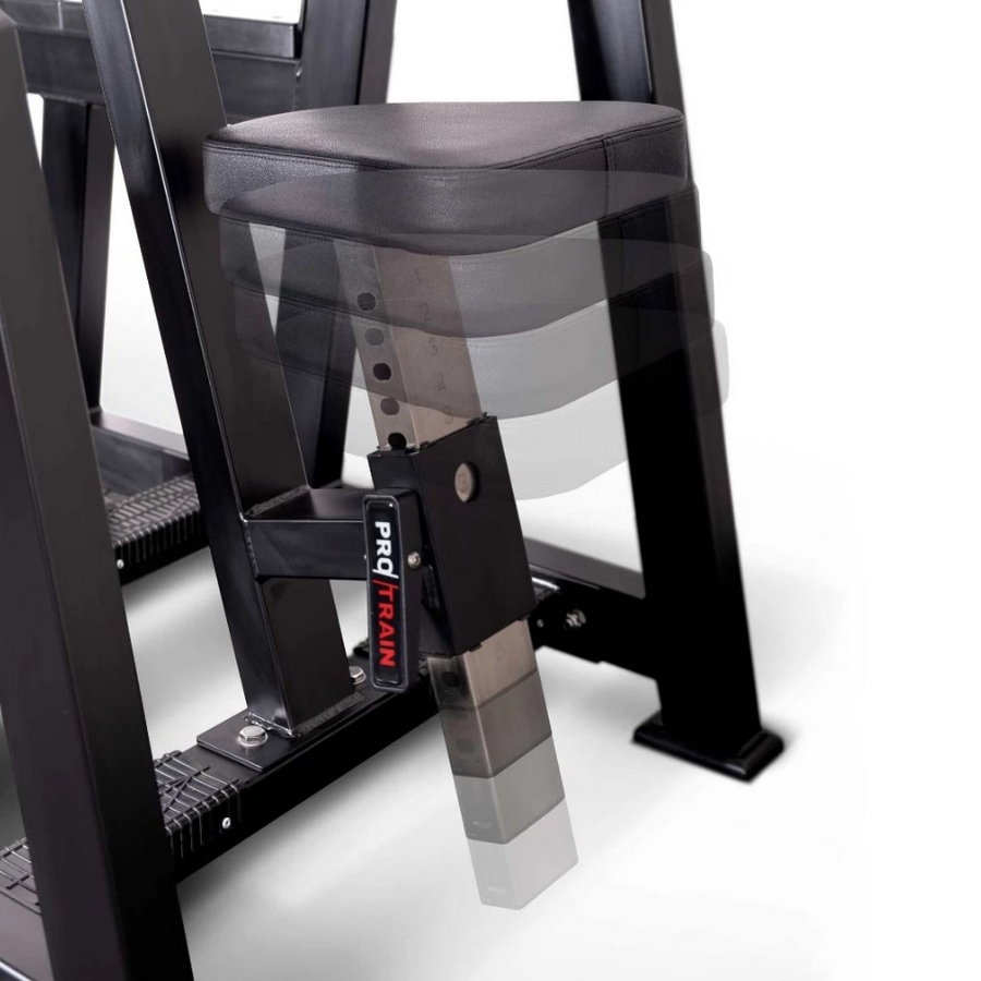 Скамья Скотта ProTrain PP120, полностью черная | Premium Fitness