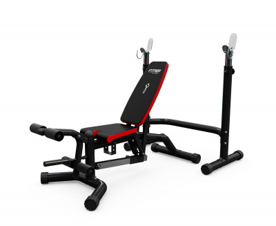 Скамья со стойками под штангу DFC Fytter BEW05R | Premium Fitness