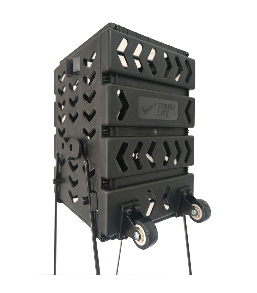 Корзина 36 мячей MINI с колесами Tennis Life TL36BLACK черный