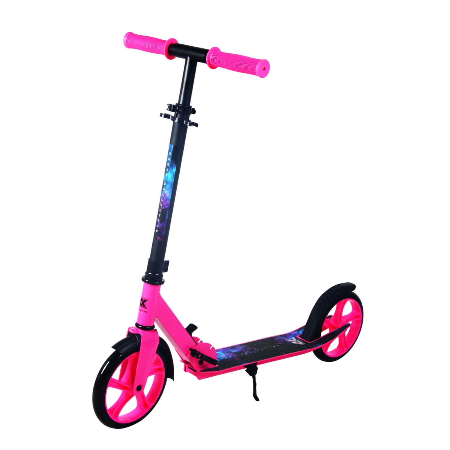 Самокат 200мм Sport Collection CK-SA200-1 pink (фонарь и наклейка в подарок)