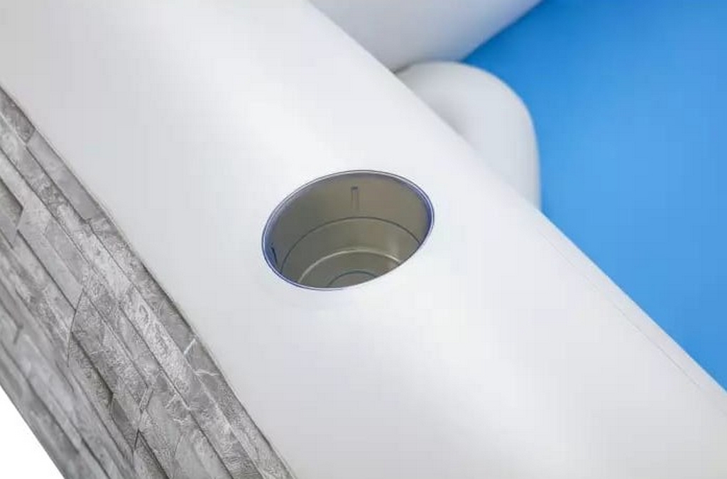 Детский надувной бассейн 213х206x53см, 575 л, от 6 лет Bestway Splash Paradise 54423