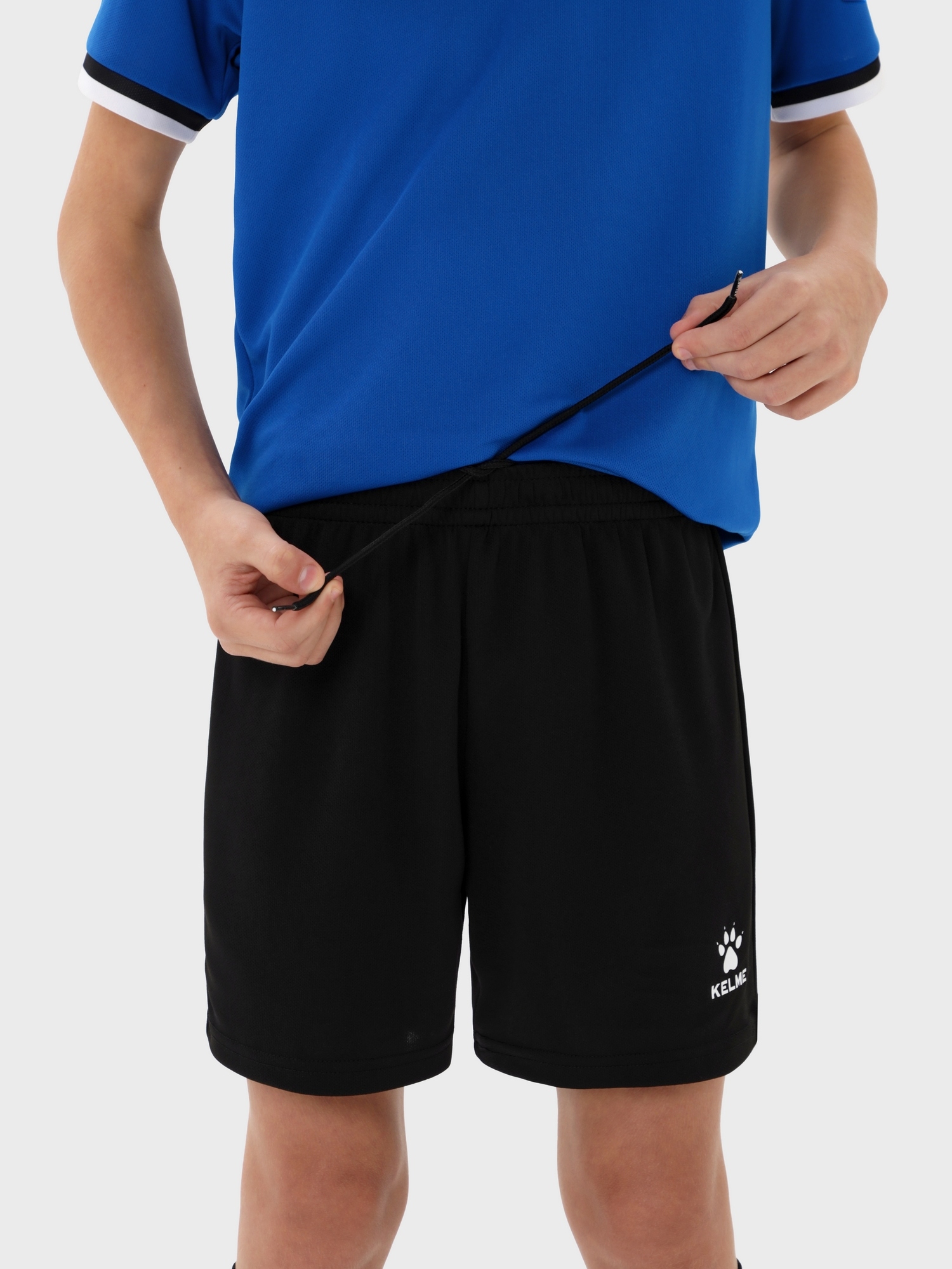 Детская футбольная форма Kelme Football Uniform Set 8551ZB31084-481 Blue\Black