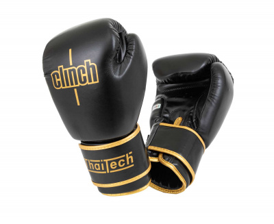 Перчатки боксерские Clinch Muay Thai C170 черный