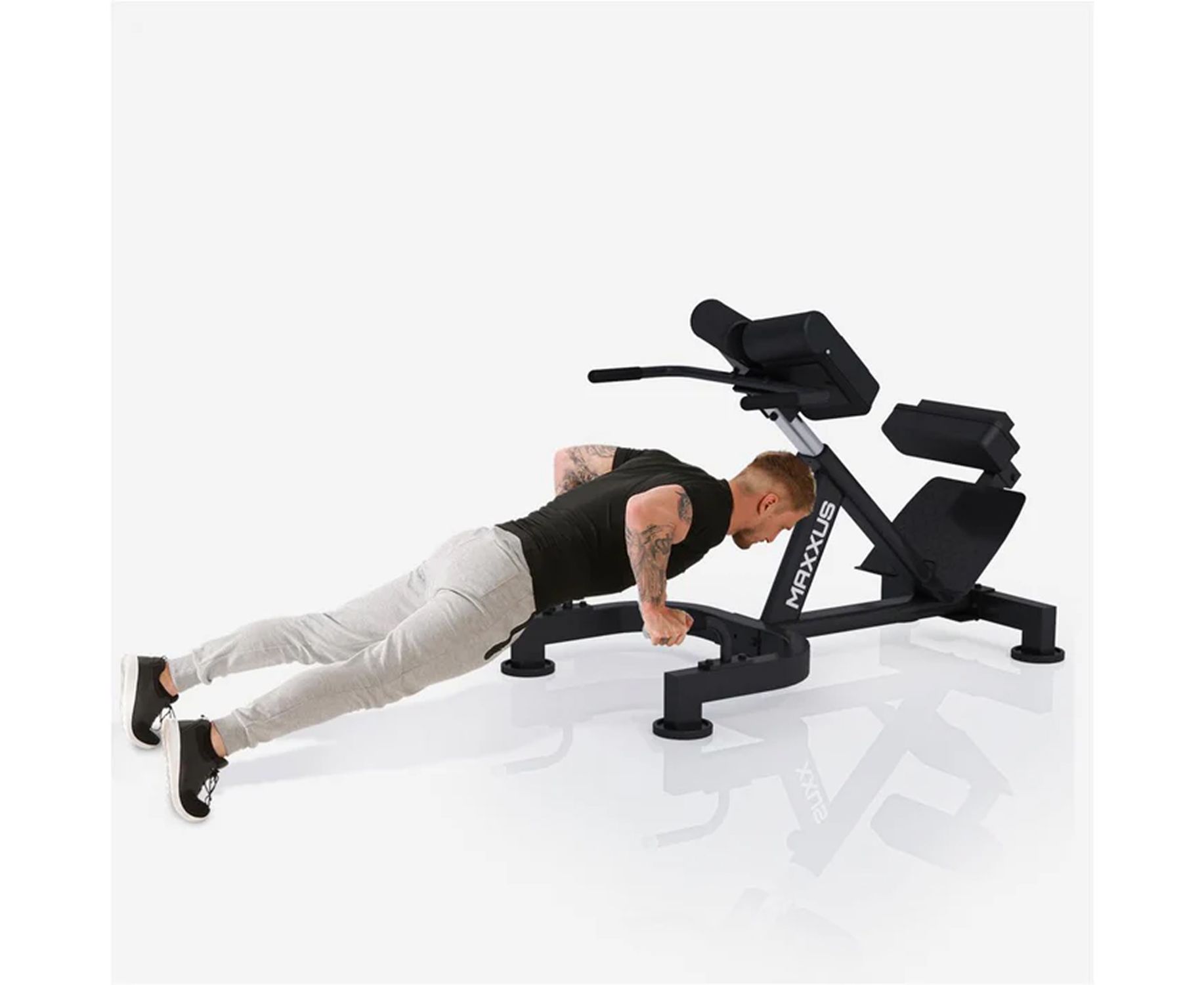 Гиперэкстензия DFC MAXXUS Римский стул GSMX-600080-00019-0001 | Premium Fitness