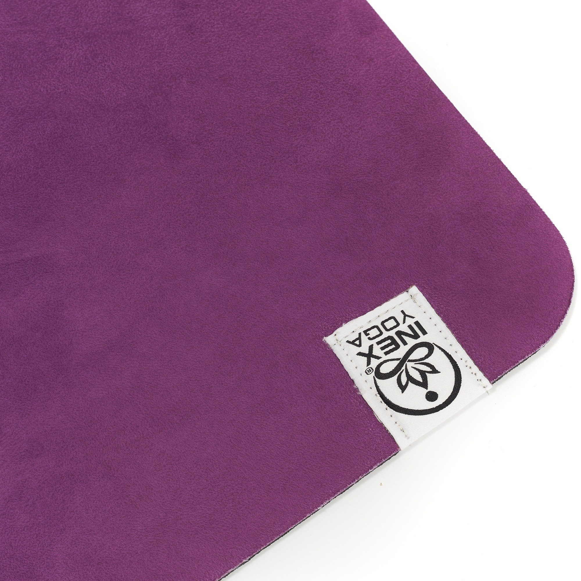 Коврик для йоги 183х61х0,3см, искусственная замша Inex Suede Yoga Mat ECO MFMAT-ECO фиолетовый