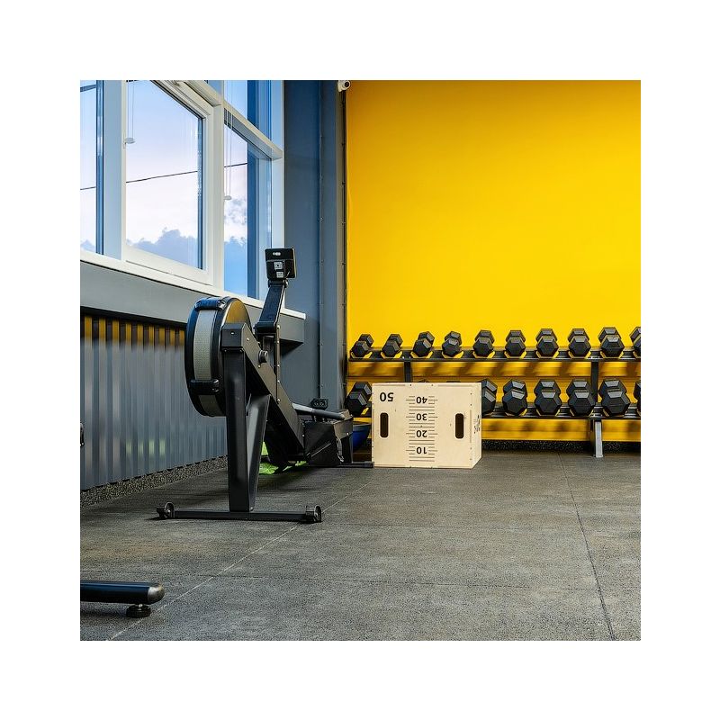 Универсальный Plyo Box 3 в 1 со шкалой наклона (фанера) 50х60х75 см DHZ