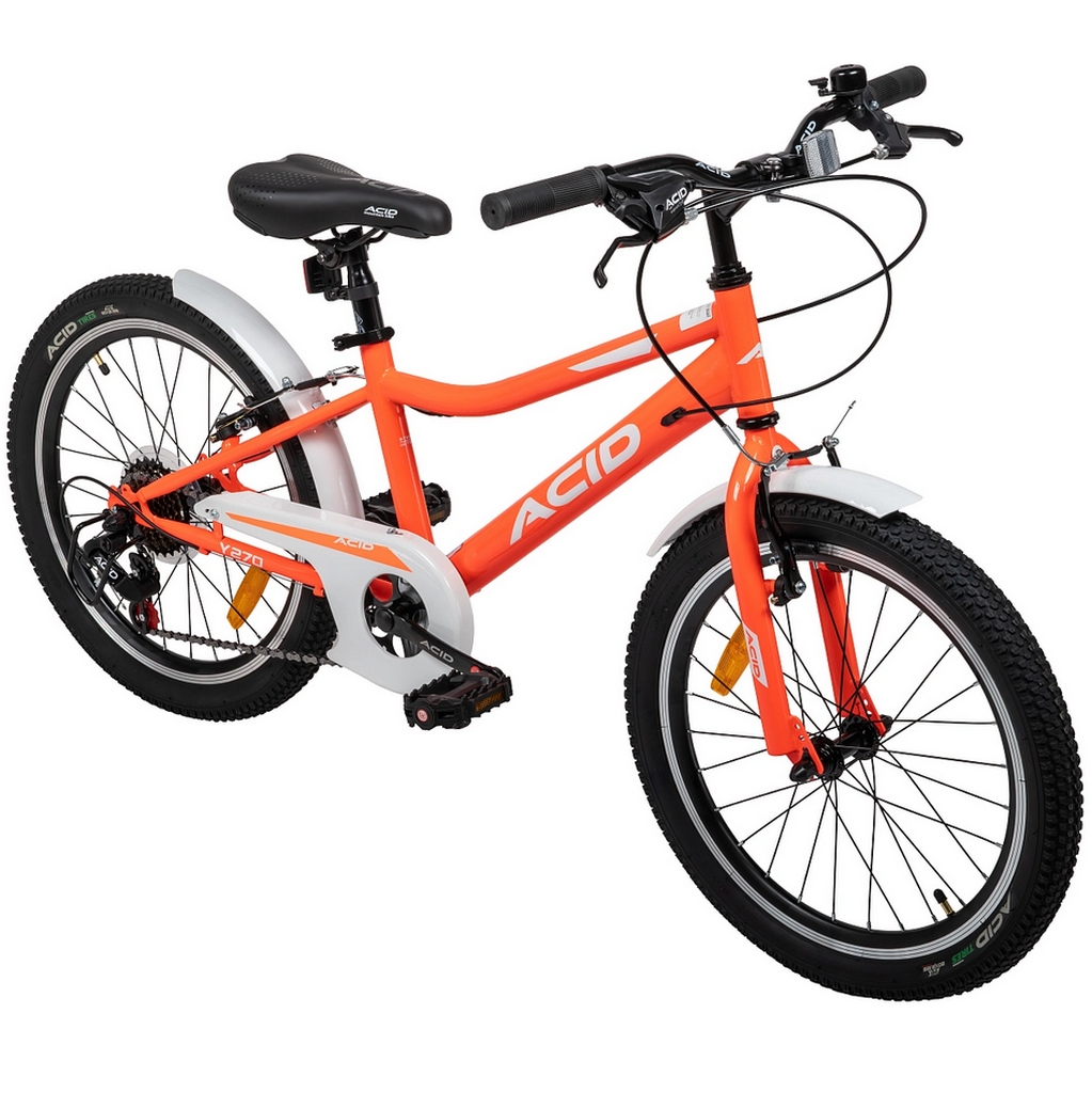 Велосипед 20" Acid Y 270 2026 056305 Neon Orange\White