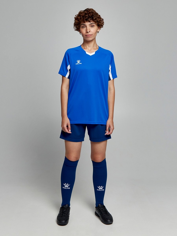 Футбольная форма Kelme Short-Sleeved Football Suit 8251ZB1002-481 Blue\Dark Blue