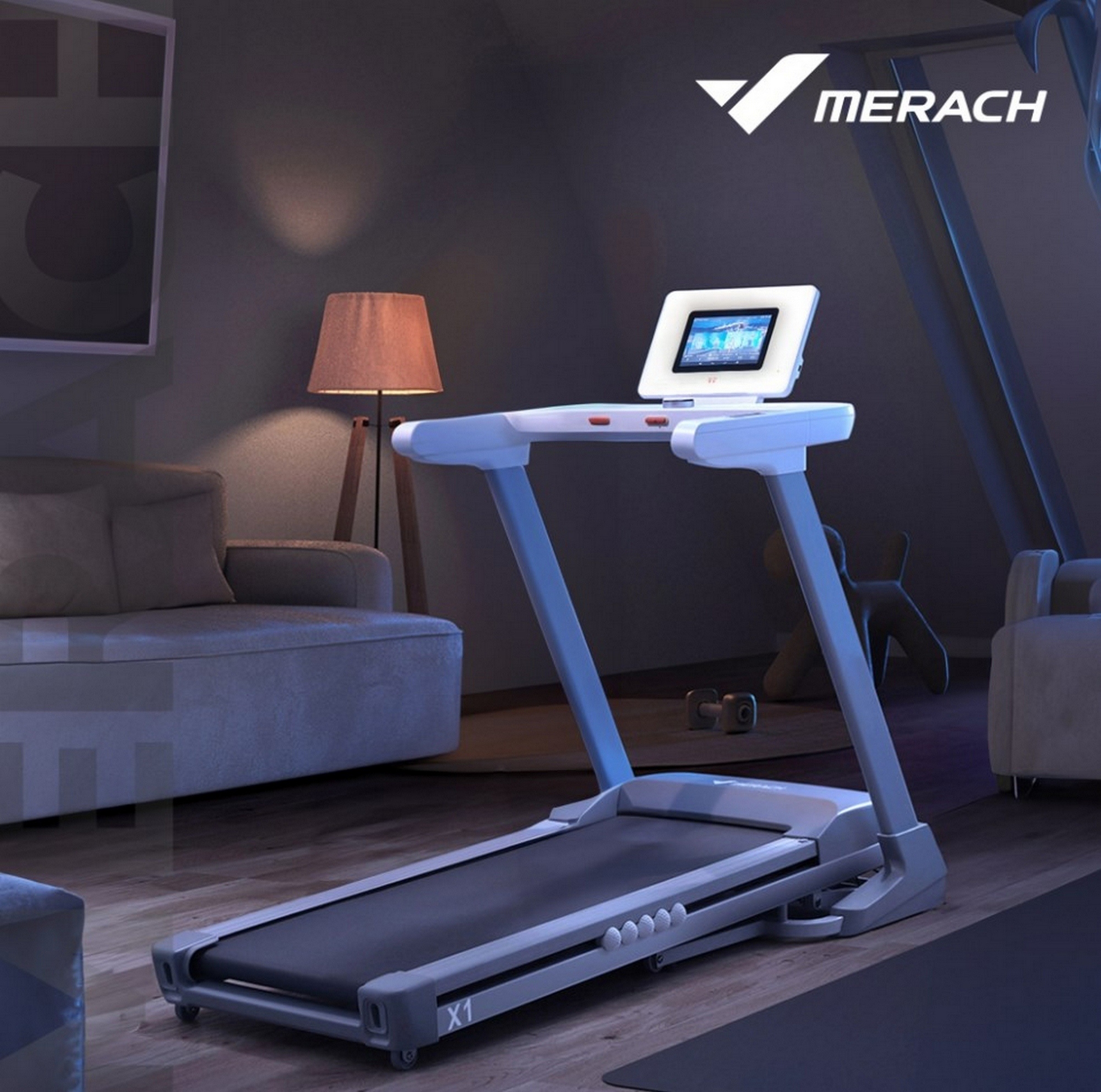 Беговая дорожка домашняя MERACH X1C10
