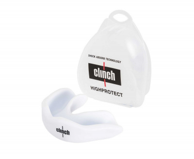 Капа одночелюстная Clinch Competition Single Layer Mouthguard C511 белый
