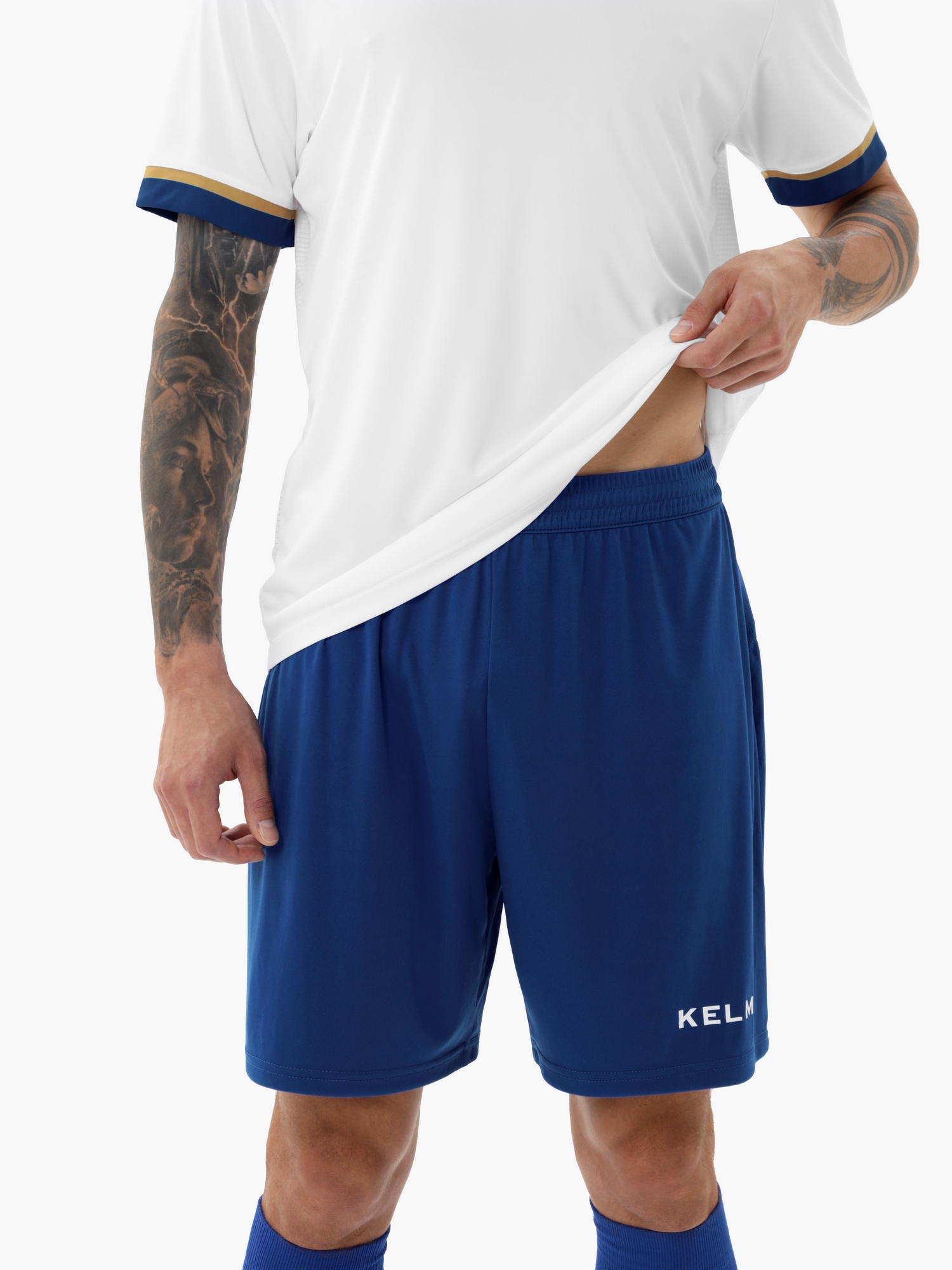 Футбольная форма Kelme Football Suit 8351ZB1158-104 White\Blue