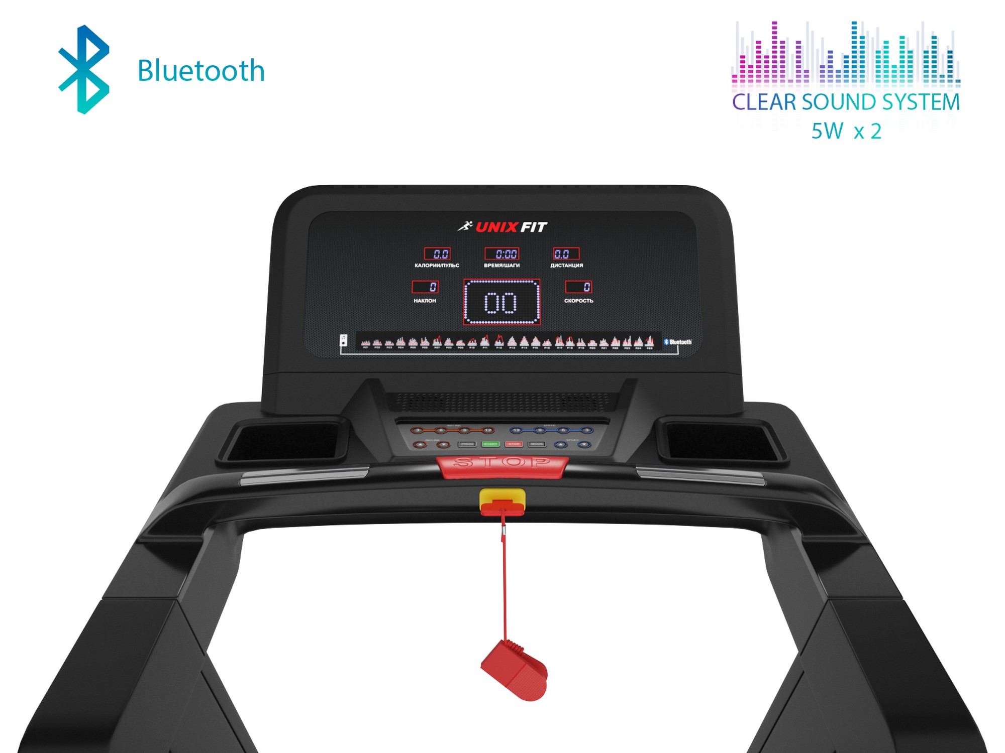 Беговая дорожка UnixFit T-1300 PRO (LED)