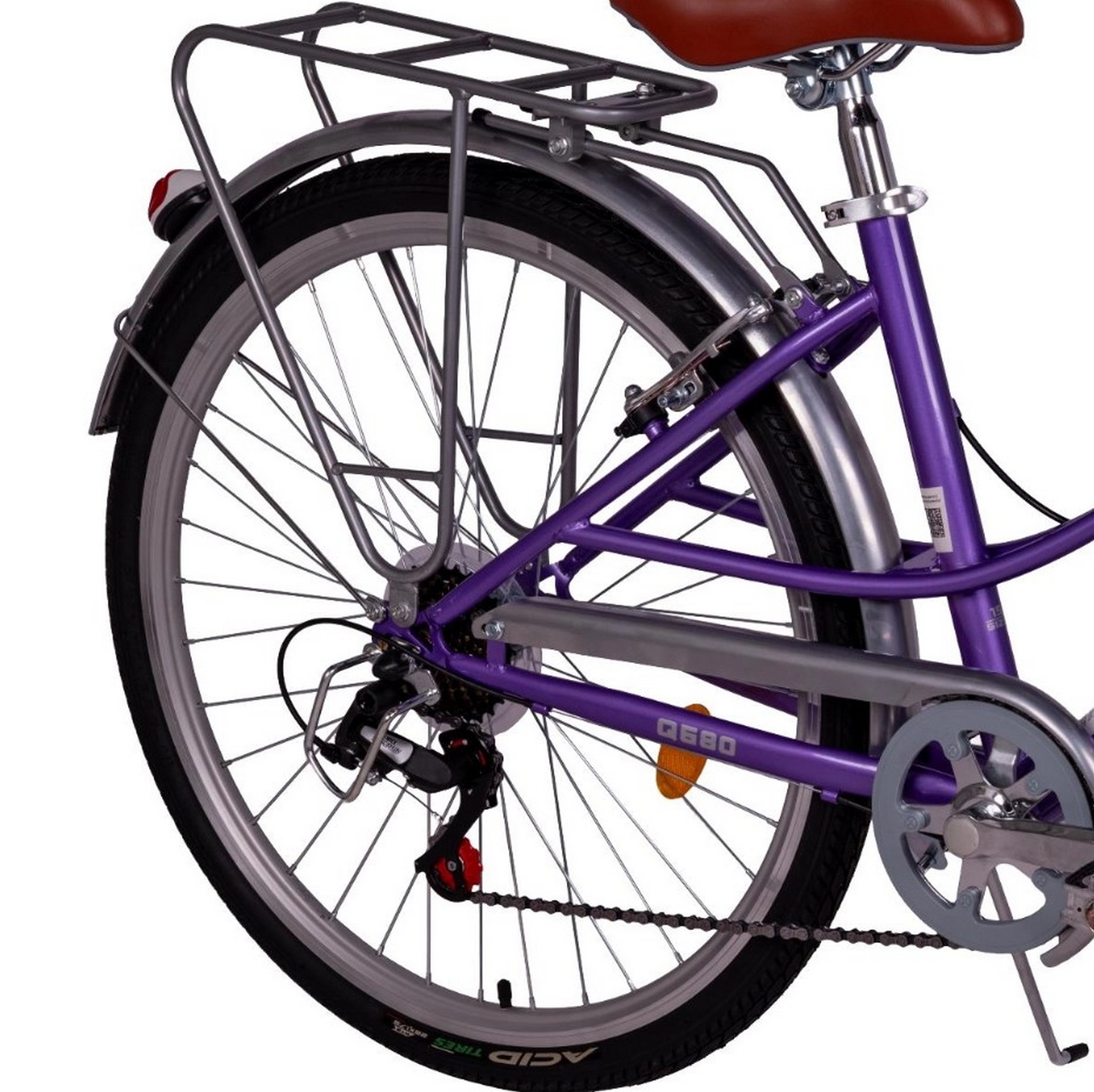 Велосипед 26" Acid Q 680 053969 Lilac\Silver