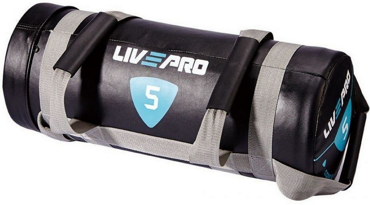 Сэндбэг Live Pro Power Bag LP8120-05 5 кг, черный/серый