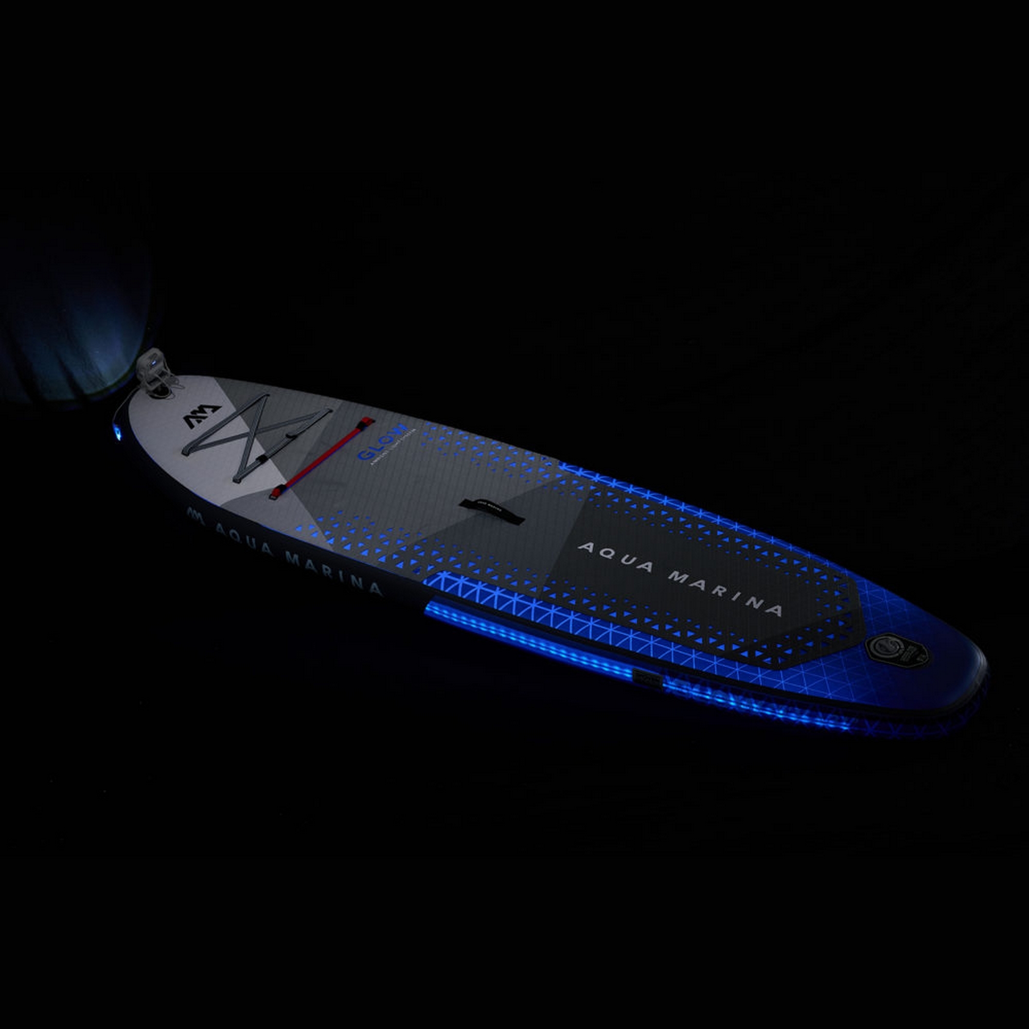 SUP-доска 315х79х15см, Ambient Light System, киль, лиш, до 140кг Aqua Marina Glow BT-24GL