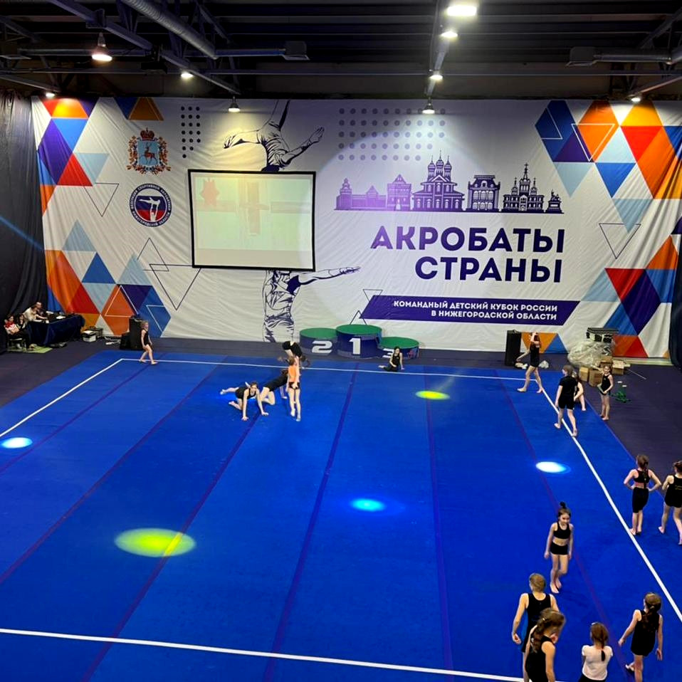 Ковер для спортивной гимнастики и акробатики GymSport STRONG 14x14