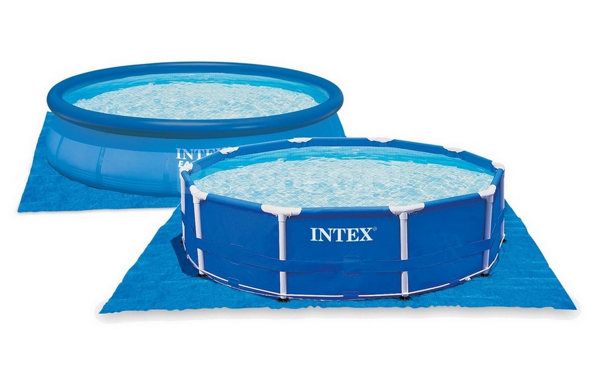 Подстилка под круглый бассейн d244,305,366,457см Intex 58932