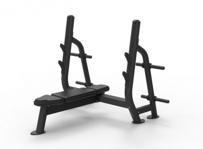 Олимпийская скамья горизонтальная SPIRIT SP-4209 | Premium Fitness