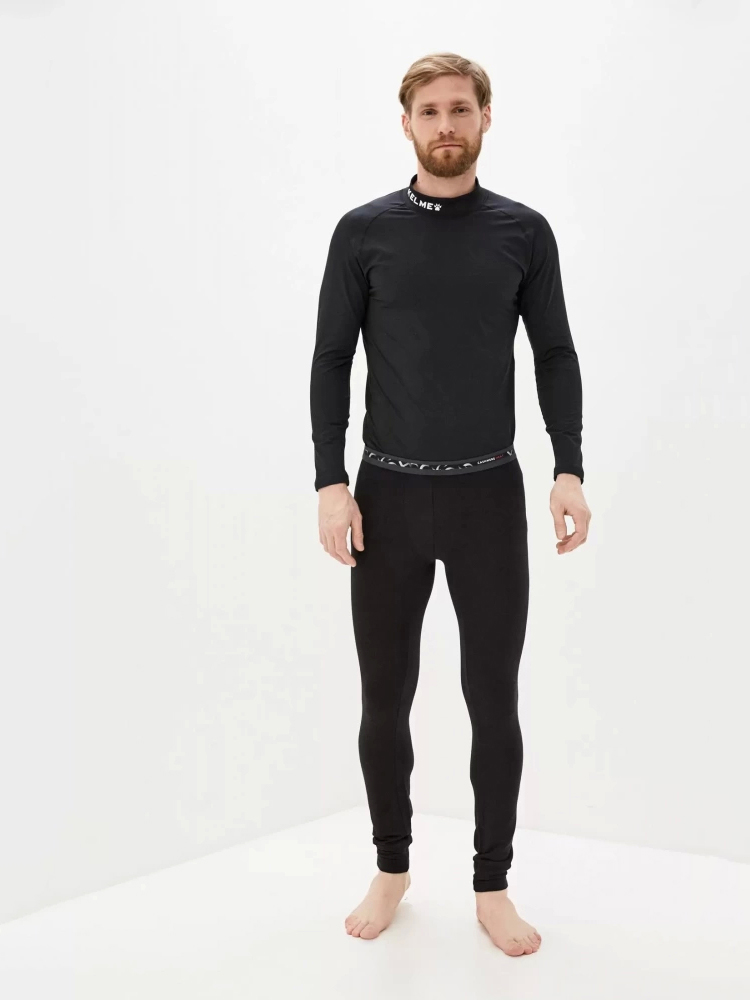 Термобелье (верх) утепленное Kelme Long Sleeve T-Shirt Men's 8161TL1004-000 Black