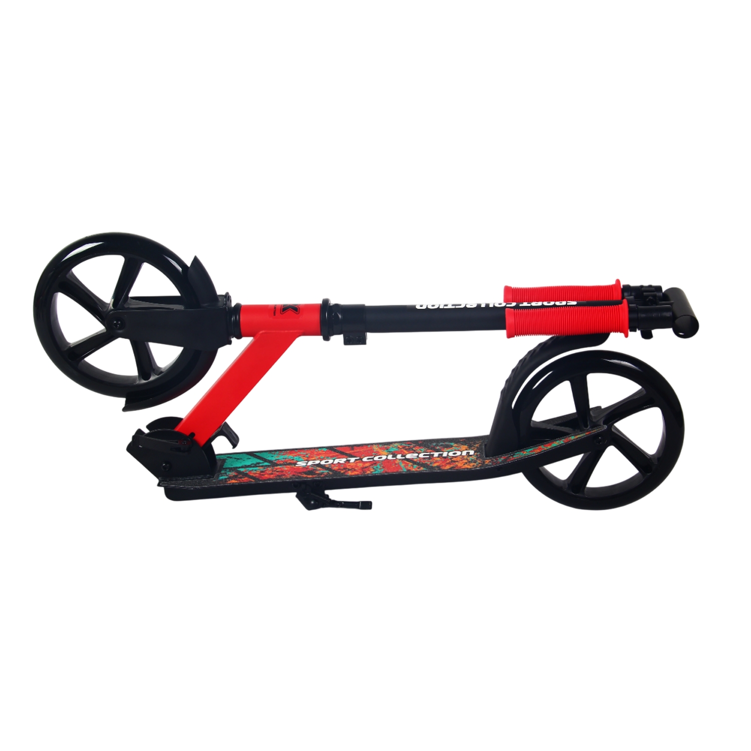 Самокат 200мм Sport Collection CK-SA200-5 black (фонарь и наклейка в подарок)