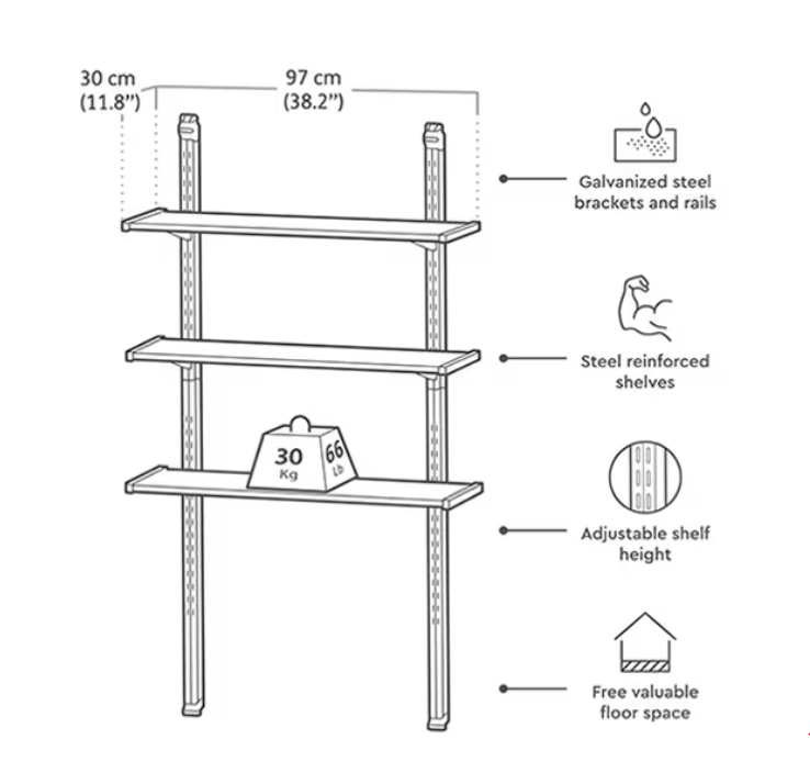 Набор полок (Shelving Kit 100)