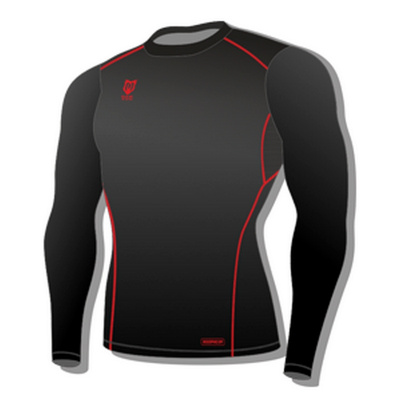Футболка с длинным рукавом Mad Guy Pro Compression SR черный\черный