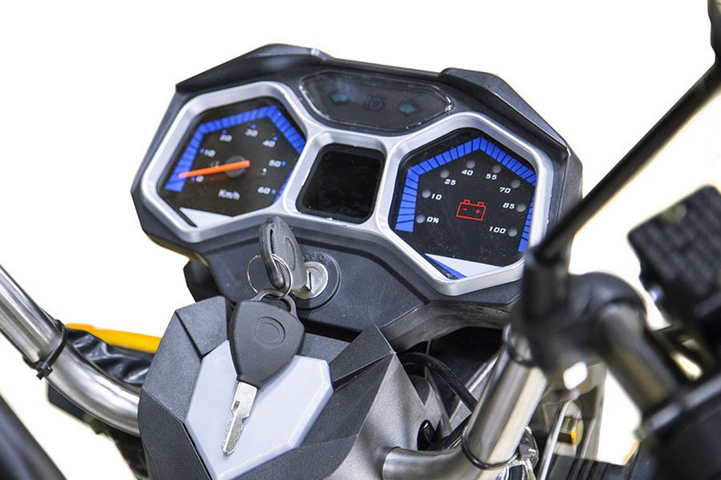 Грузовой электрический трицикл RuTrike Гибрид 1500 60V1000W зеленый
