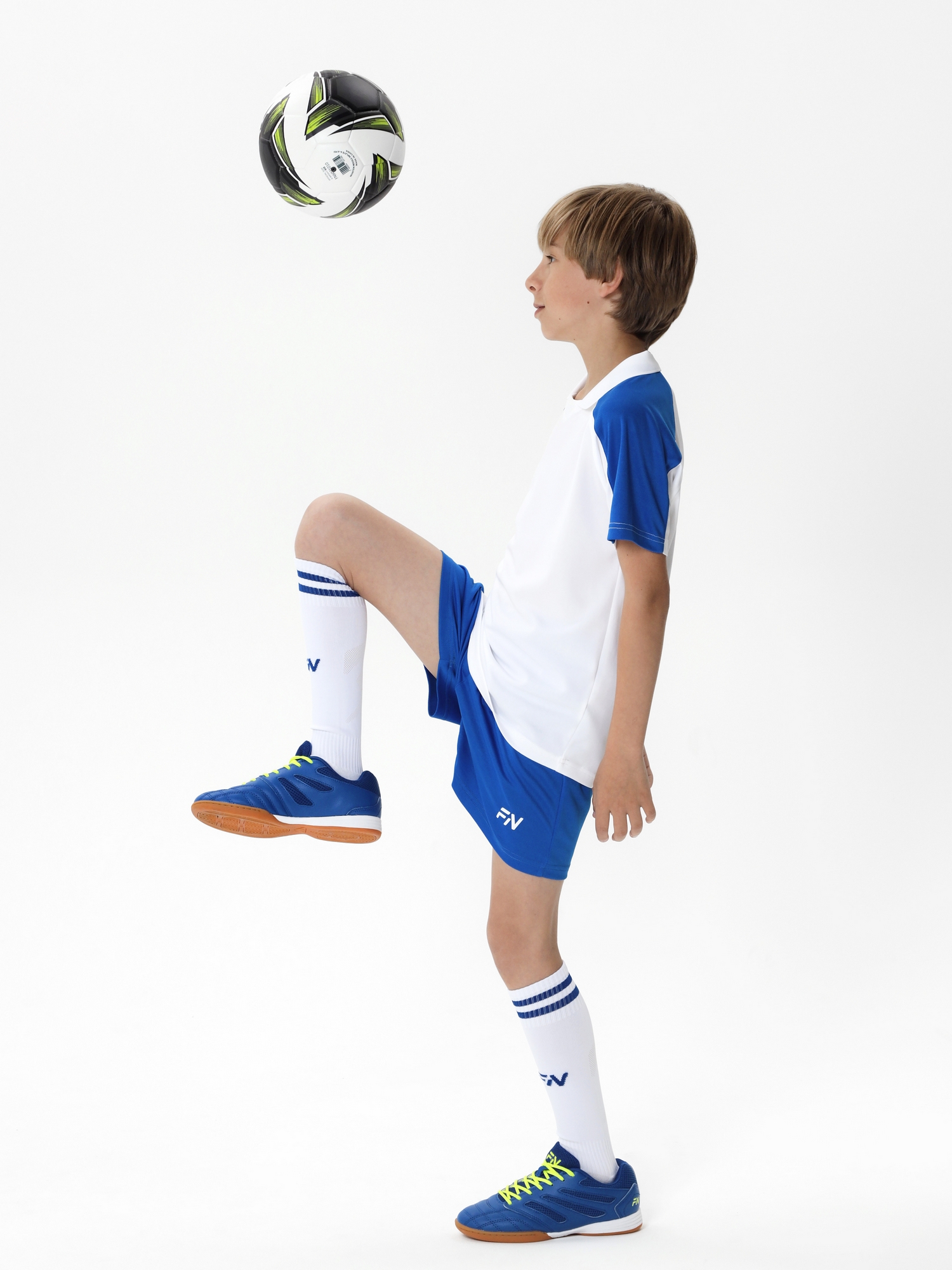 Детская футбольная форма FN Phantom Kid KFN4261022-409 White\Blue