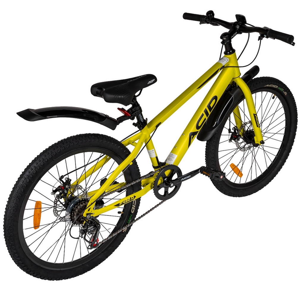 Велосипед 24" Acid F 430 D 2026 056287 Lime Green\Black