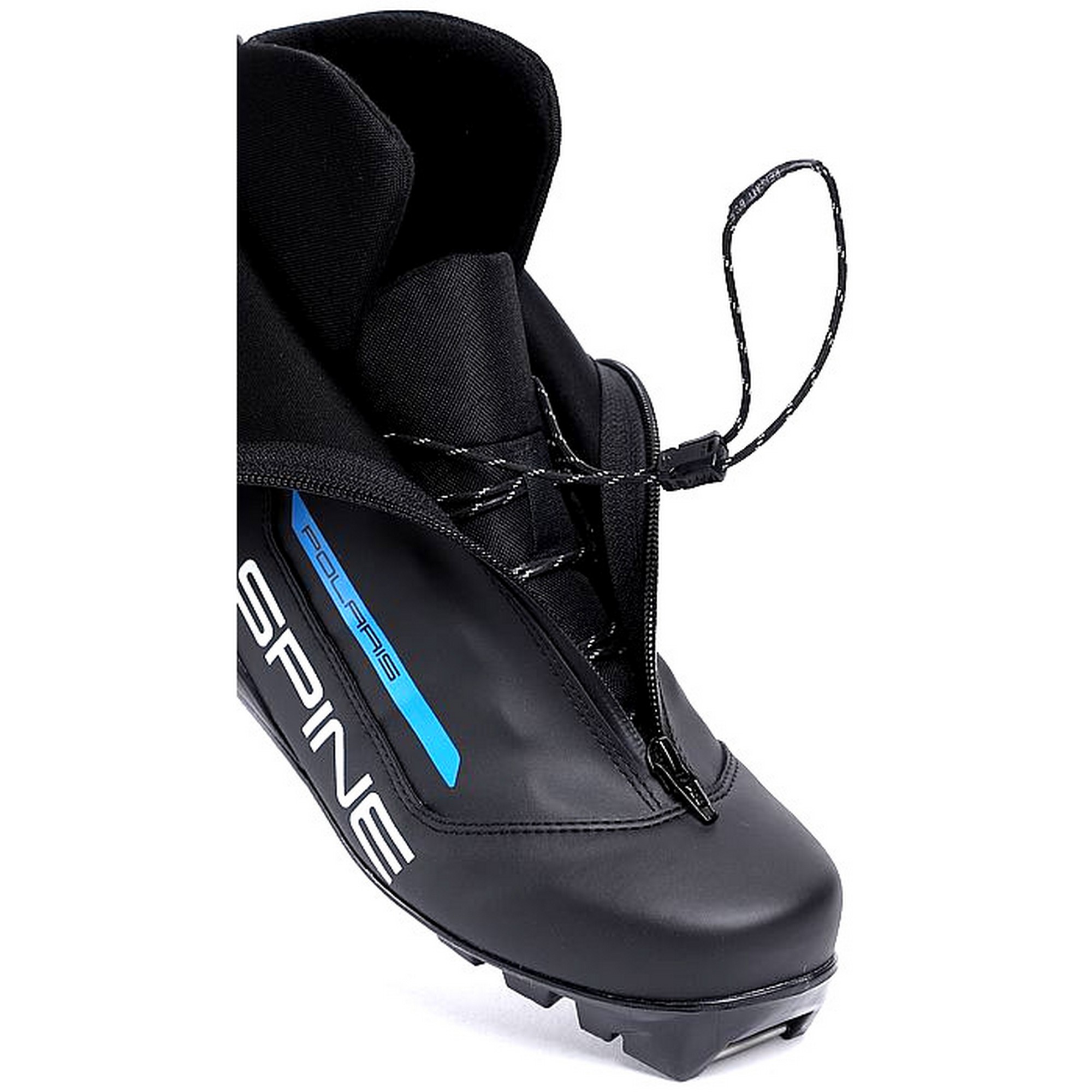 Лыжные ботинки NNN Spine Polaris Pro 385-23 черный\синий