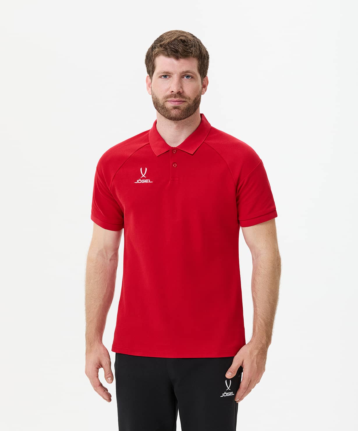 Поло Jogel CAMP 2 CVC Polo, красный